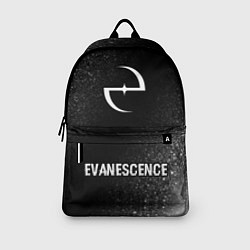 Рюкзак Evanescence glitch на темном фоне по-центру, цвет: 3D-принт — фото 2