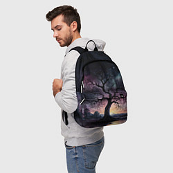 Рюкзак Дерево под звездами, цвет: 3D-принт — фото 2