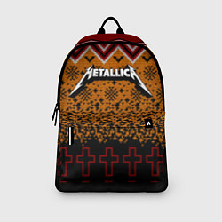 Рюкзак Metallica christmas ugly sweater, цвет: 3D-принт — фото 2