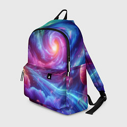 Рюкзак Neon space fantasy, цвет: 3D-принт