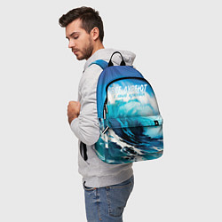 Рюкзак Все дуреют с этой красоты, цвет: 3D-принт — фото 2