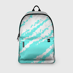 Рюкзак The color is light blue and white, цвет: 3D-принт — фото 2