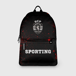 Рюкзак Sporting - red gradient по-центру, цвет: 3D-принт — фото 2