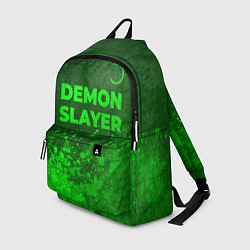 Рюкзак Demon Slayer - green gradient посередине