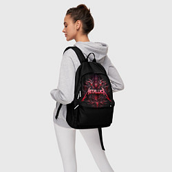 Рюкзак Металлика - геральдический орнамент, цвет: 3D-принт — фото 2