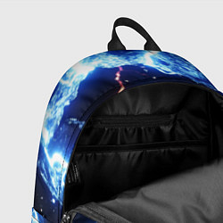 Рюкзак Звезды и молнии в разломе плит, цвет: 3D-принт — фото 2