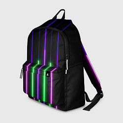 Рюкзак Color Purple green pink, цвет: 3D-принт