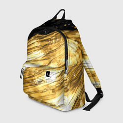 Рюкзак Золотой текстурный фон, цвет: 3D-принт