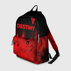 Рюкзак Destiny - red gradient посередине, цвет: 3D-принт
