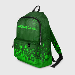Рюкзак Akame ga Kill - green gradient посередине, цвет: 3D-принт