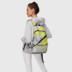 Рюкзак Color white light green, цвет: 3D-принт — фото 2