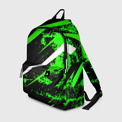 Рюкзак Color black and green
