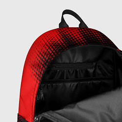 Рюкзак Volvo - red gradient посередине, цвет: 3D-принт — фото 2