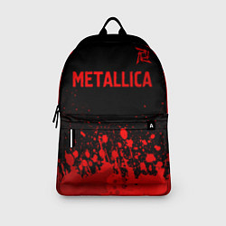 Рюкзак Metallica - red gradient посередине, цвет: 3D-принт — фото 2