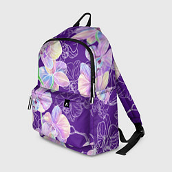 Рюкзак Японские акварельные орхидеи, цвет: 3D-принт