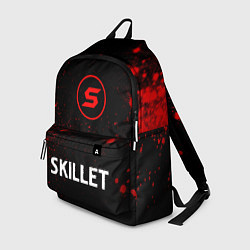 Рюкзак Skillet - red gradient по-центру, цвет: 3D-принт