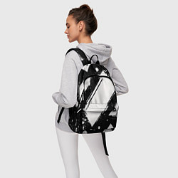 Рюкзак Color black white, цвет: 3D-принт — фото 2