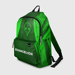 Рюкзак Evangelion - green gradient по-центру, цвет: 3D-принт