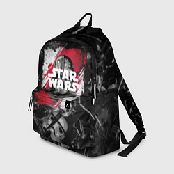 Рюкзак Звездные войны патерн с героями, цвет: 3D-принт