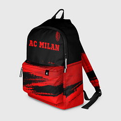 Рюкзак AC Milan - red gradient посередине, цвет: 3D-принт