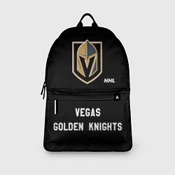 Рюкзак Вегас Голден Найтс - команда НХЛ, цвет: 3D-принт — фото 2