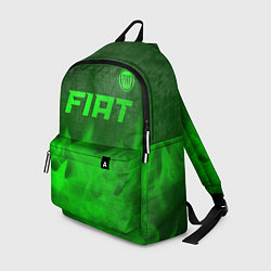 Рюкзак Fiat - green gradient посередине, цвет: 3D-принт