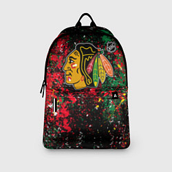 Рюкзак Chicago Blackhawks NHL black, цвет: 3D-принт — фото 2