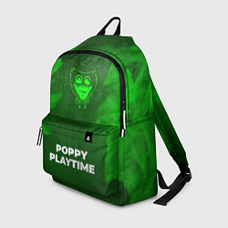 Рюкзак Poppy Playtime - green gradient по-центру, цвет: 3D-принт