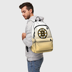 Рюкзак Бостон Брюинз - светлый градиент, цвет: 3D-принт — фото 2