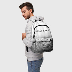 Рюкзак Sally Face - white gradient посередине, цвет: 3D-принт — фото 2