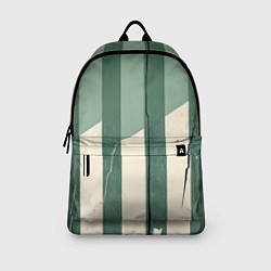 Рюкзак Зеленые полосы, цвет: 3D-принт — фото 2