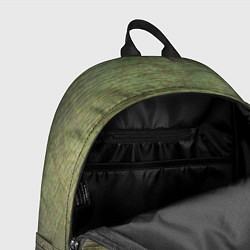 Рюкзак Абстракция - old board painted with green paint, цвет: 3D-принт — фото 2
