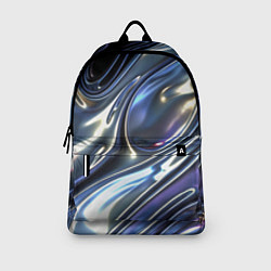Рюкзак Серебро жидкий металл, цвет: 3D-принт — фото 2