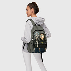 Рюкзак КиШ - Рик и Морти, цвет: 3D-принт — фото 2