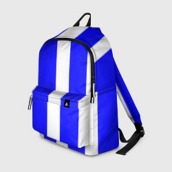Рюкзак Color white blue line, цвет: 3D-принт