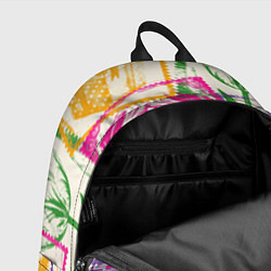 Рюкзак Мопс и праздник, цвет: 3D-принт — фото 2