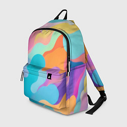 Рюкзак Разноцветные красивые облака, цвет: 3D-принт