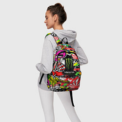 Рюкзак Monster energy steel brend, цвет: 3D-принт — фото 2