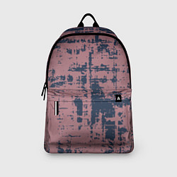 Рюкзак Текстура с потертостями сине-розовая, цвет: 3D-принт — фото 2