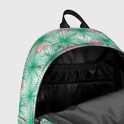 Рюкзак Фламинго и тропики, цвет: 3D-принт — фото 2
