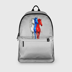 Рюкзак Триколор лошади символ 2026 года, цвет: 3D-принт — фото 2