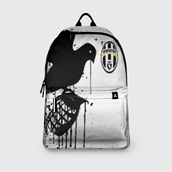 Рюкзак Ювентус черная птица краски, цвет: 3D-принт — фото 2