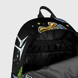 Рюкзак Новогодний вайб, цвет: 3D-принт — фото 2