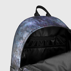 Рюкзак Абстракция - gray-blue hurricane, цвет: 3D-принт — фото 2
