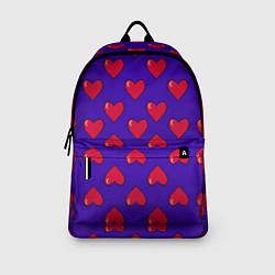 Рюкзак Hearts Pattern, цвет: 3D-принт — фото 2
