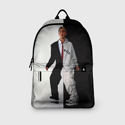 Рюкзак Eminem: Black & White, цвет: 3D-принт — фото 2