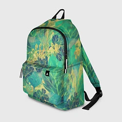 Рюкзак Узор из листьев, цвет: 3D-принт