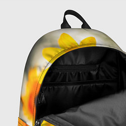 Рюкзак Подсолнухи, цвет: 3D-принт — фото 2