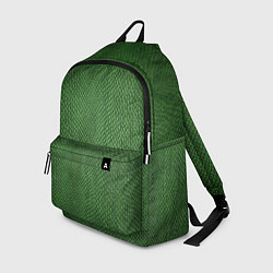 Рюкзак Змеиная зеленая кожа цвета 3D-принт — фото 1