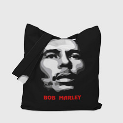 Сумка-шопер Bob Marley Face, цвет: 3D-принт
